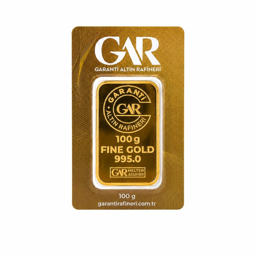 100 gr 24 Ayar GAR Gram Altın
